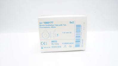 Medtronic 1066177 Moretz Ventilation Tube w/Tab 1.27mm I.D. - Box of 10